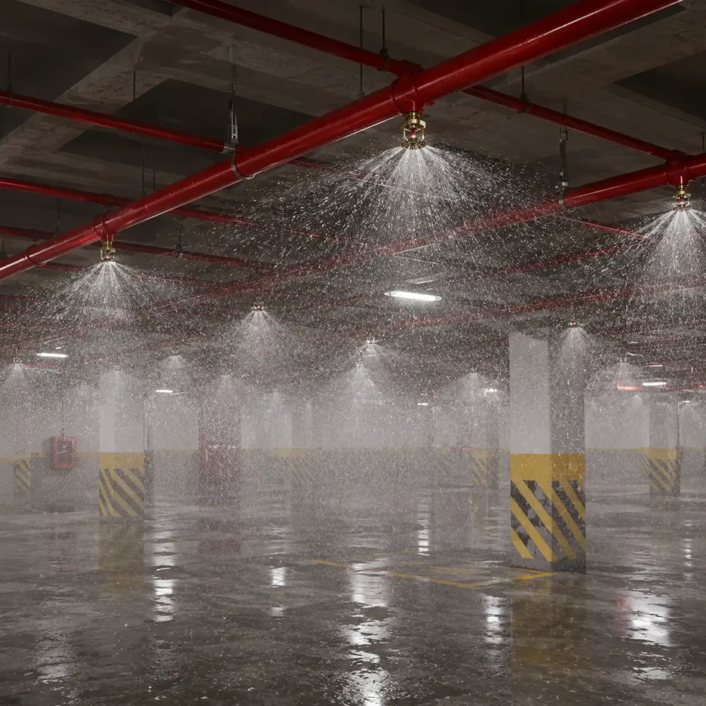 teste hidrantes teste sprinklers