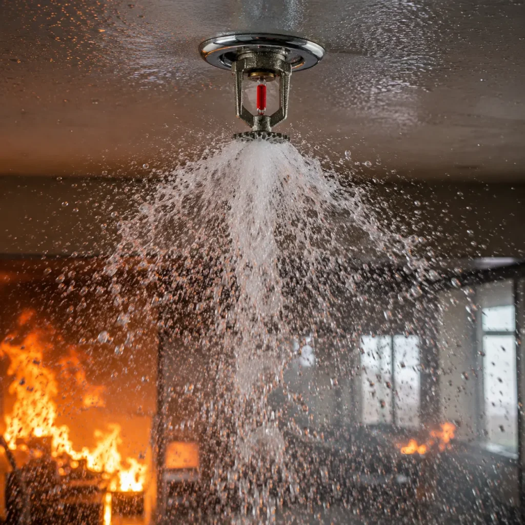 teste hidrantes teste sprinklers